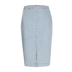 Anschmiegsamer Jeansrock
