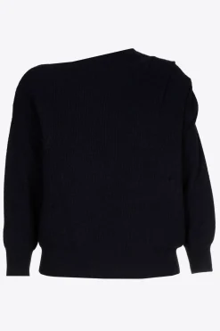 Asymmetrischer Pullover