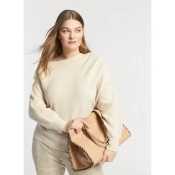 Asymmetrischer Pullover