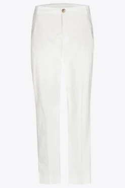 Baumwollhose mit schmalem Bein