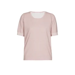Baumwollpullover mit Lurex