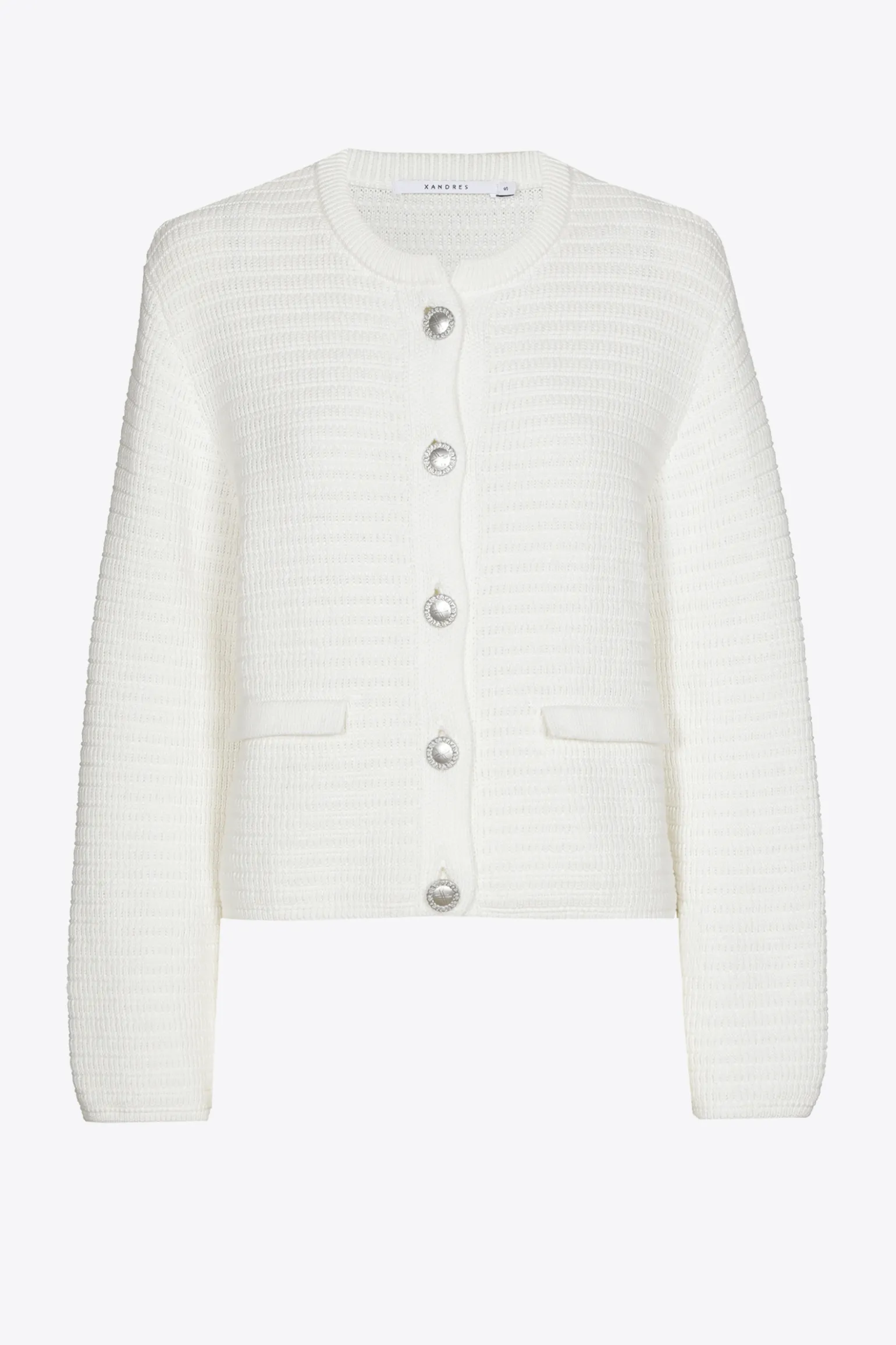 Baumwollstrickjacke