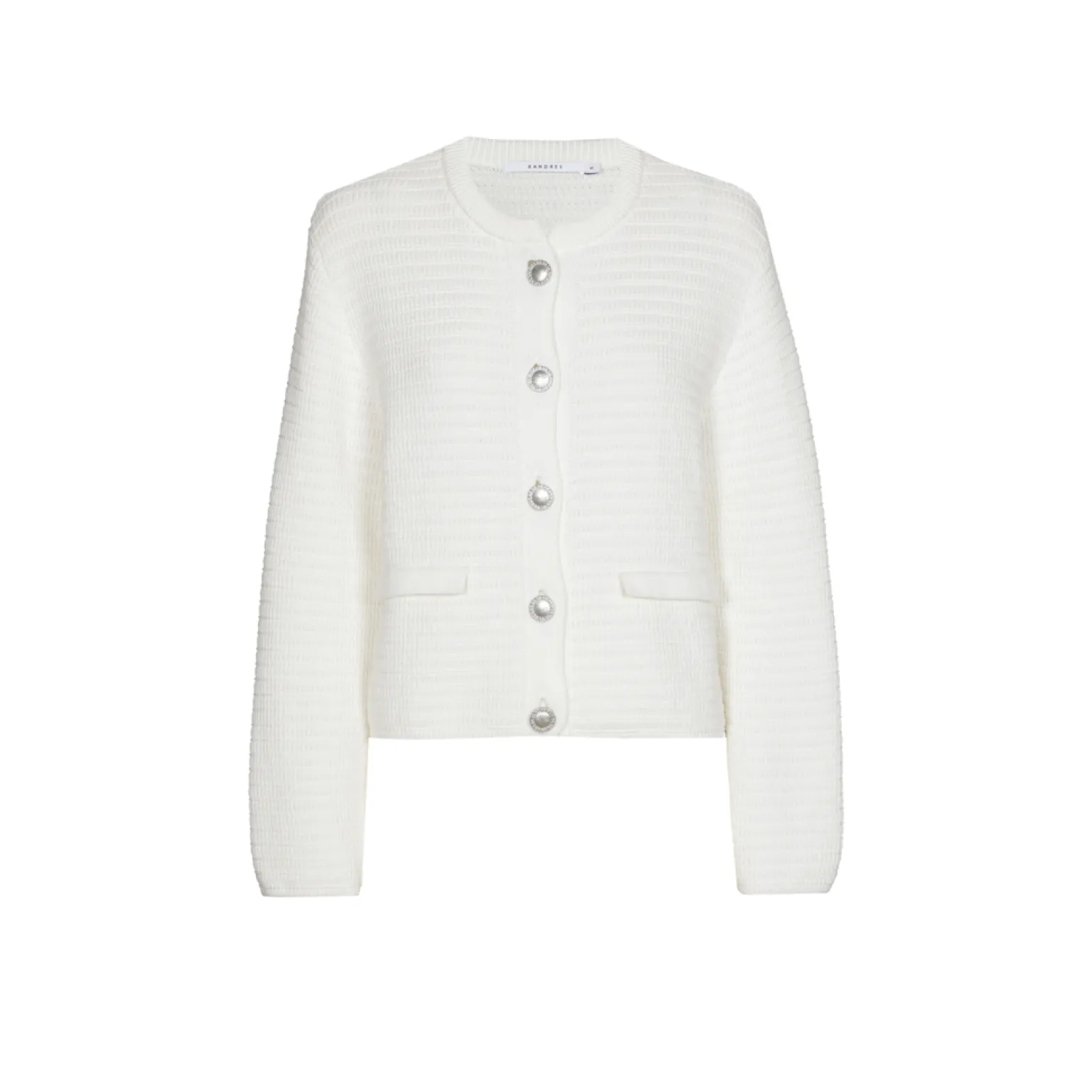 Baumwollstrickjacke