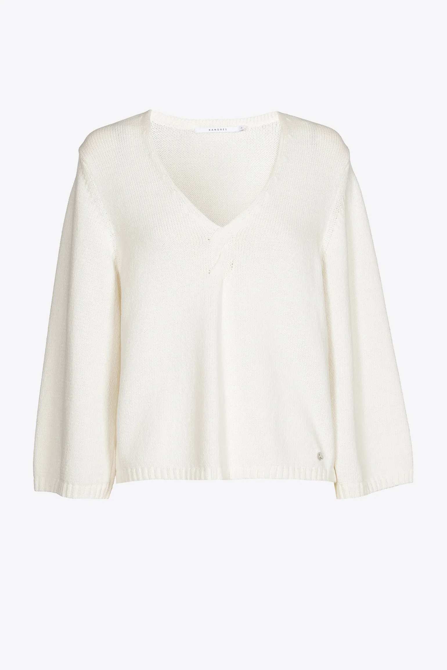 Baumwollstrickpullover