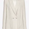 Blazer mit Lurex-Nadelstreifen