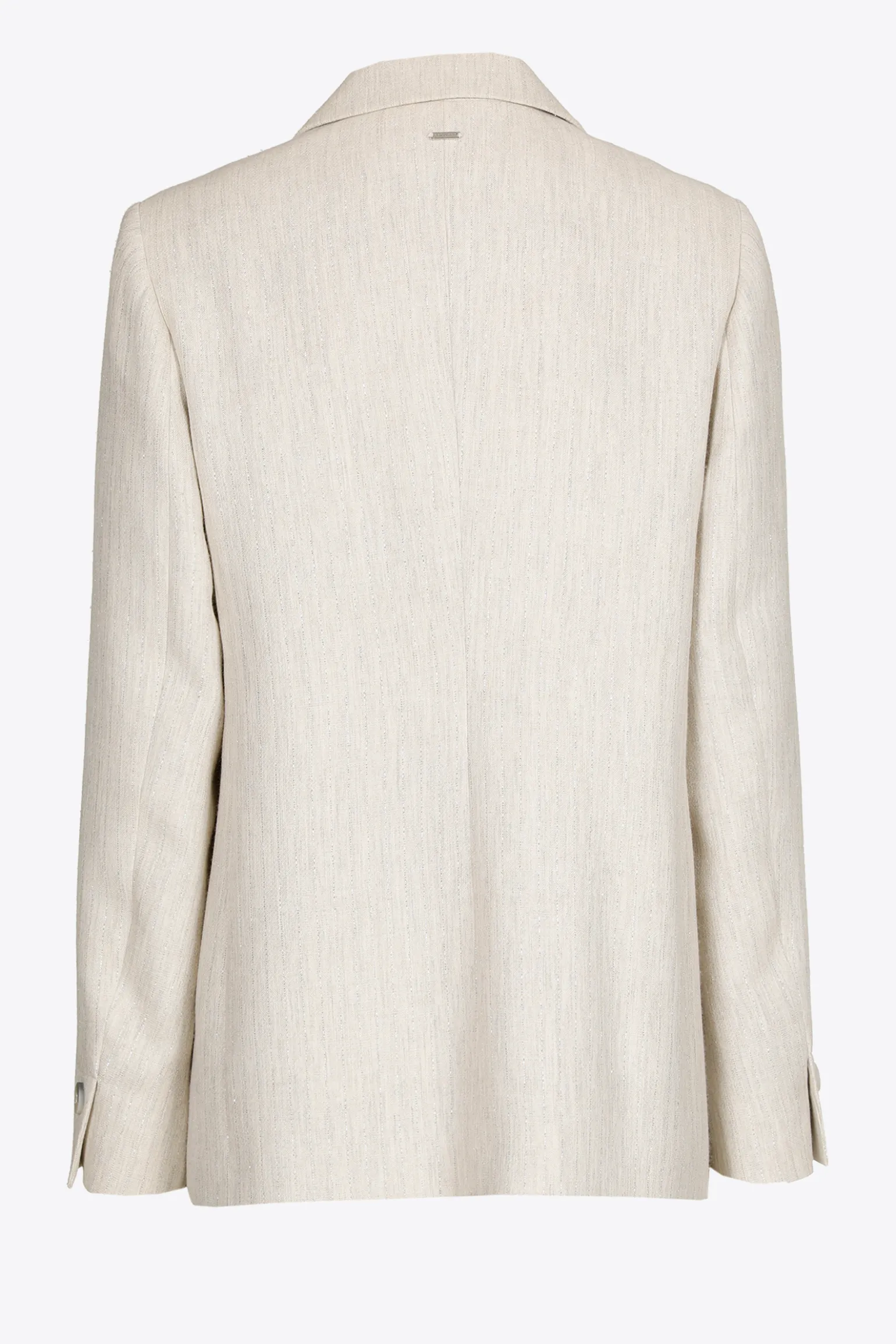 Blazer mit Lurex-Nadelstreifen