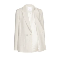 Blazer mit Lurex-Nadelstreifen