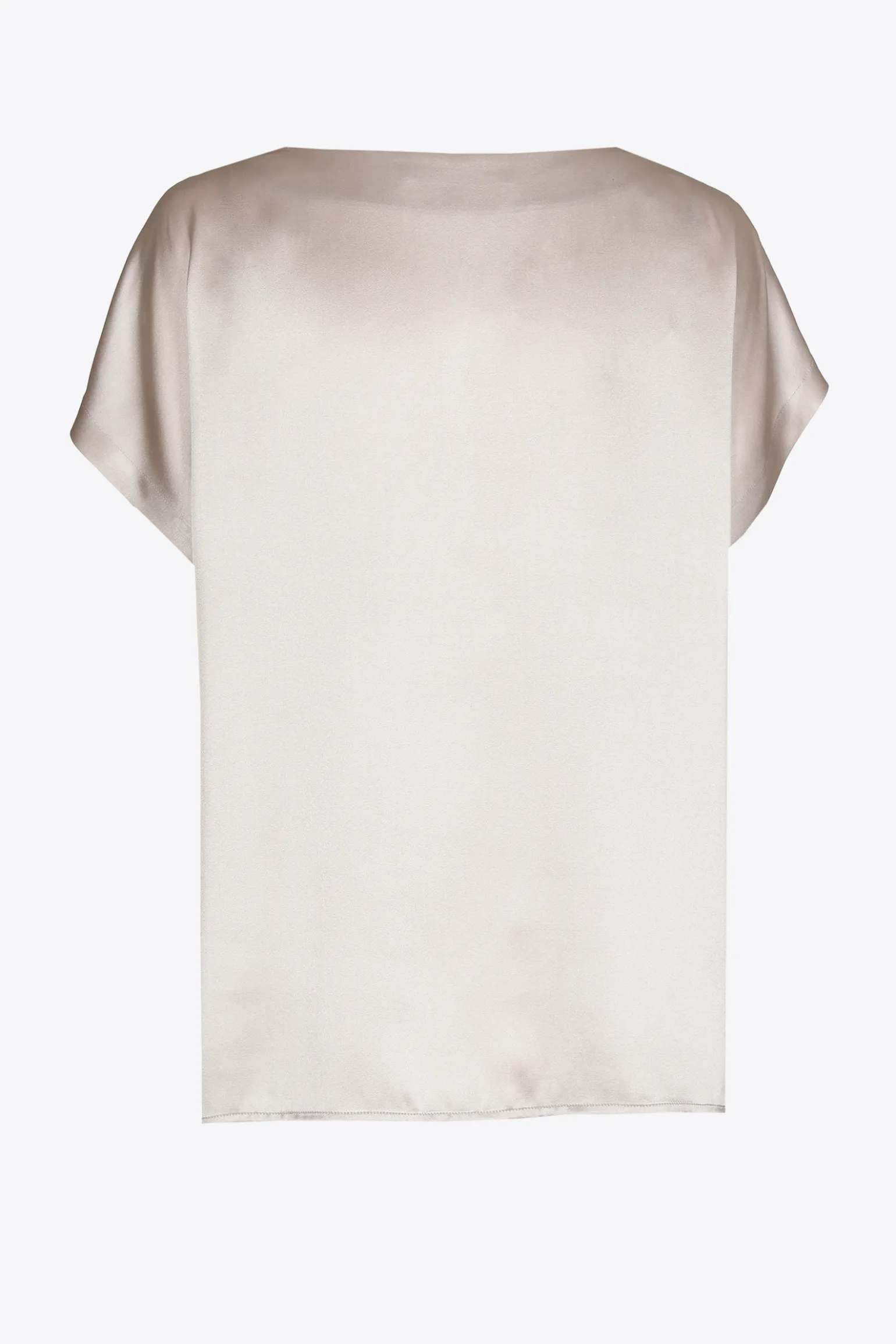 Bluse in Seidenoptik