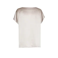Bluse in Seidenoptik