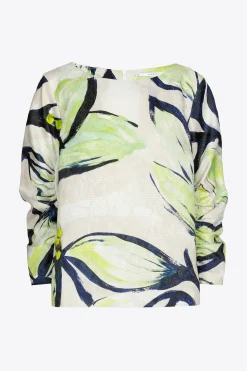 Bluse mit Blumenmuster