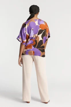 Bluse mit Blumenmuster