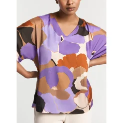 Bluse mit Blumenmuster