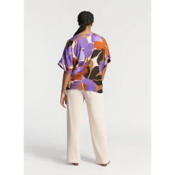 Bluse mit Blumenmuster