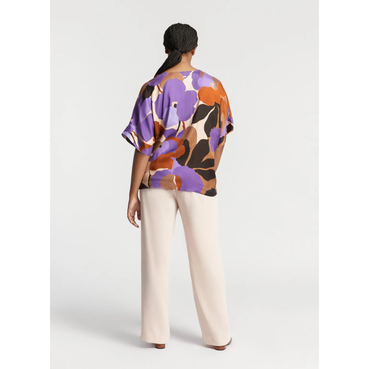 Bluse mit Blumenmuster