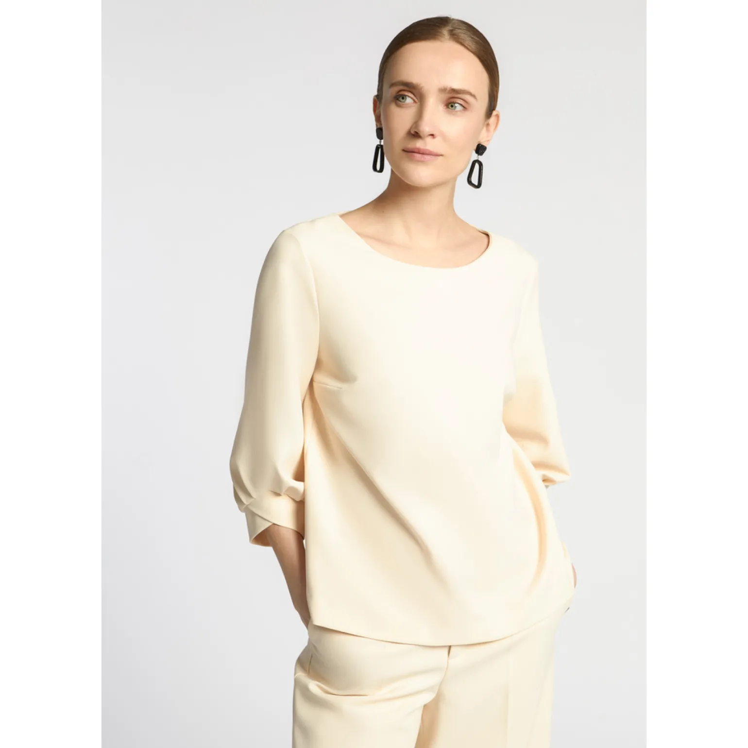 Bluse mit elegantem Ärmeldetail