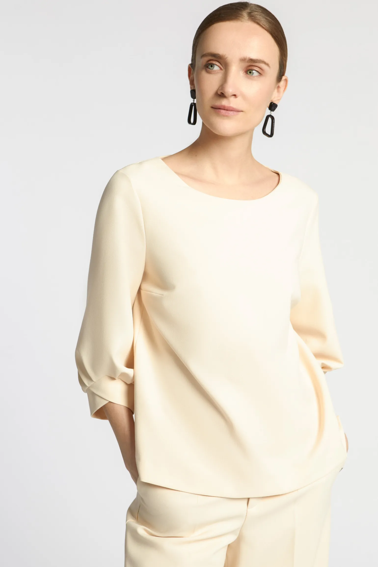 Bluse mit elegantem Ärmeldetail