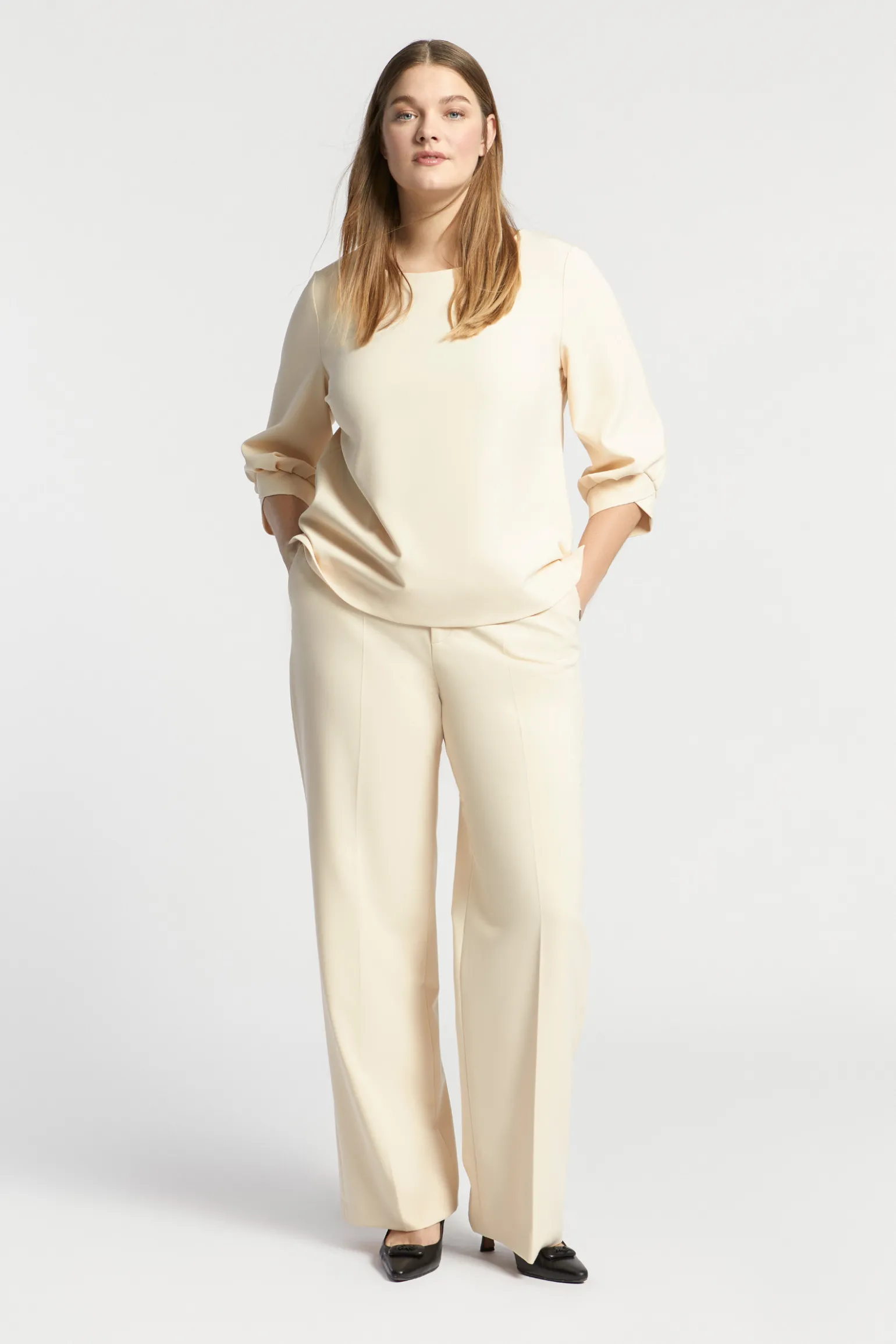 Bluse mit elegantem Ärmeldetail