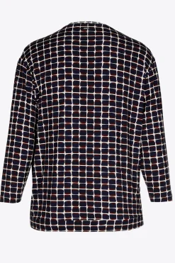 Bluse mit Fantasiemuster