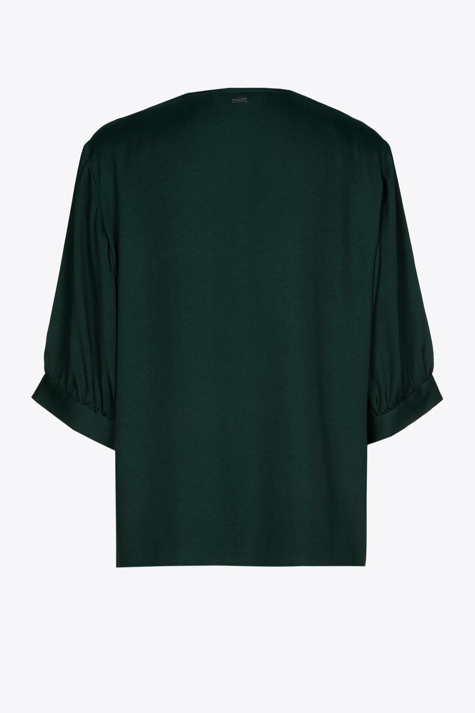 Bluse mit gerafften Ärmeln