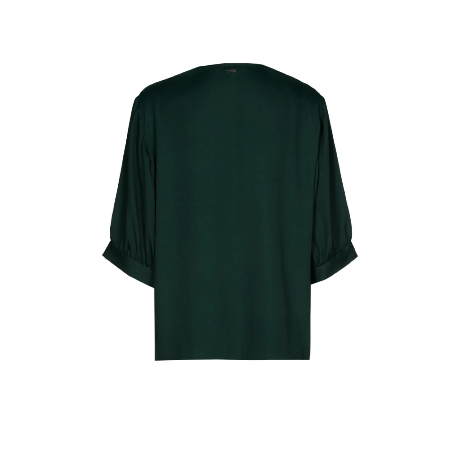 Bluse mit gerafften Ärmeln