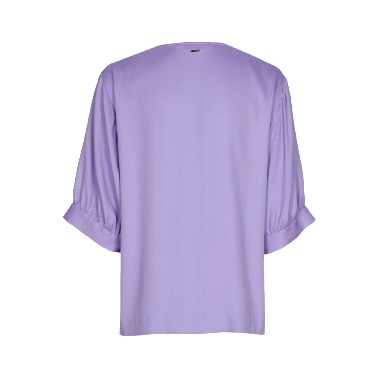 Bluse mit gerafften Ärmeln