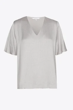 Bluse mit kurzen Ärmeln