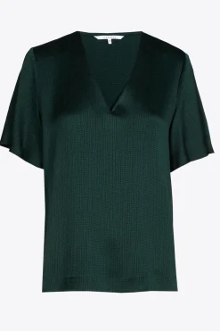 Bluse mit kurzen Ärmeln