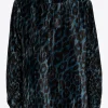 Bluse mit Leopardenmuster