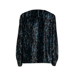 Bluse mit Leopardenmuster