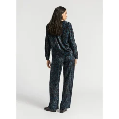 Bluse mit Leopardenmuster