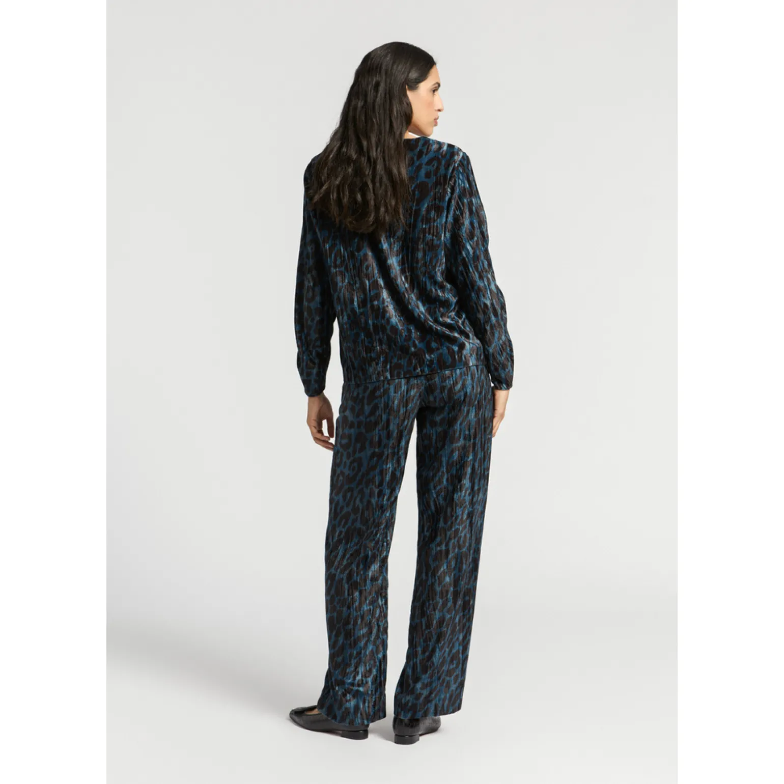 Bluse mit Leopardenmuster