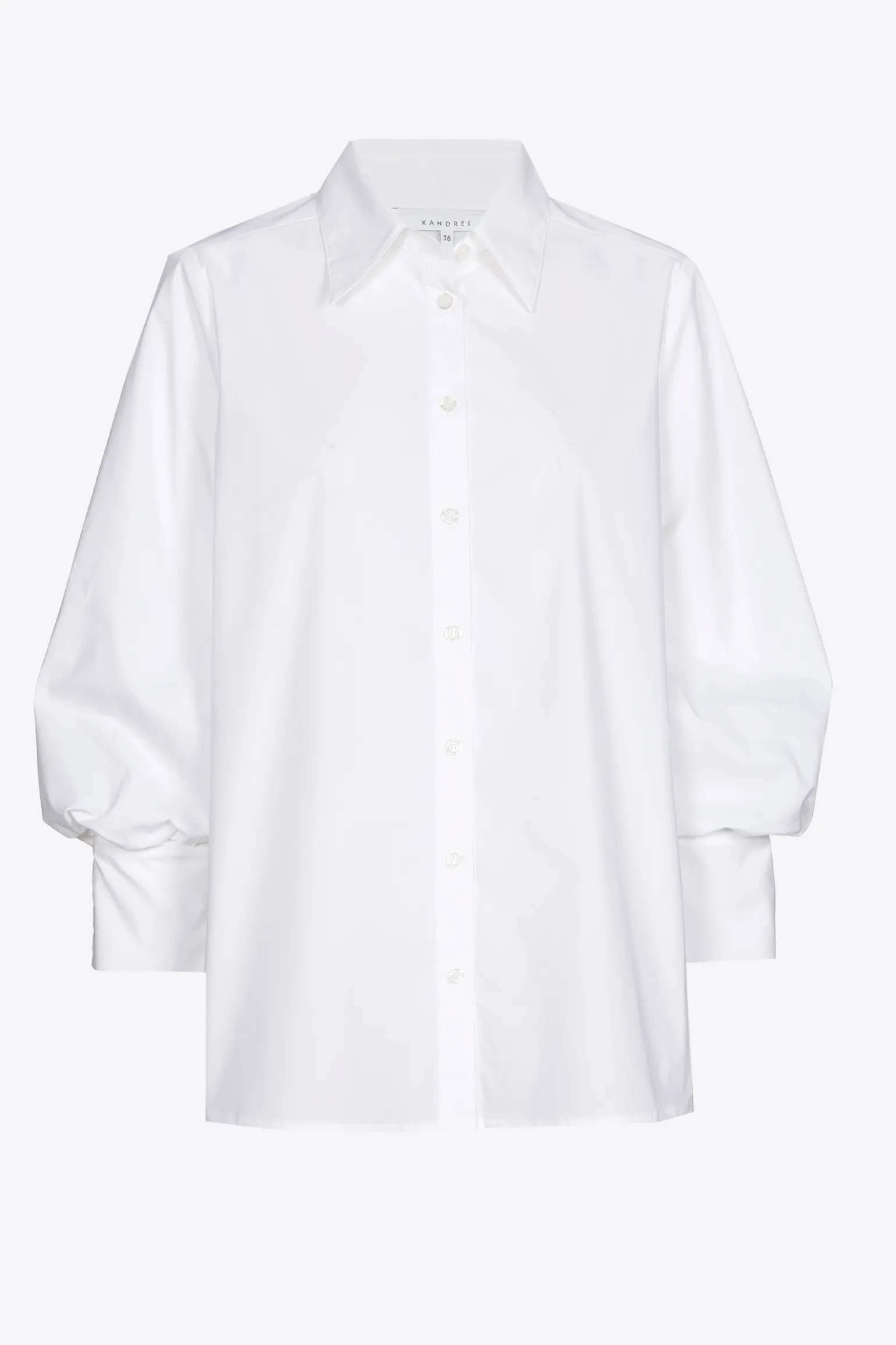 Bluse mit Puffärmeln