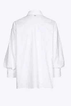 Bluse mit Puffärmeln