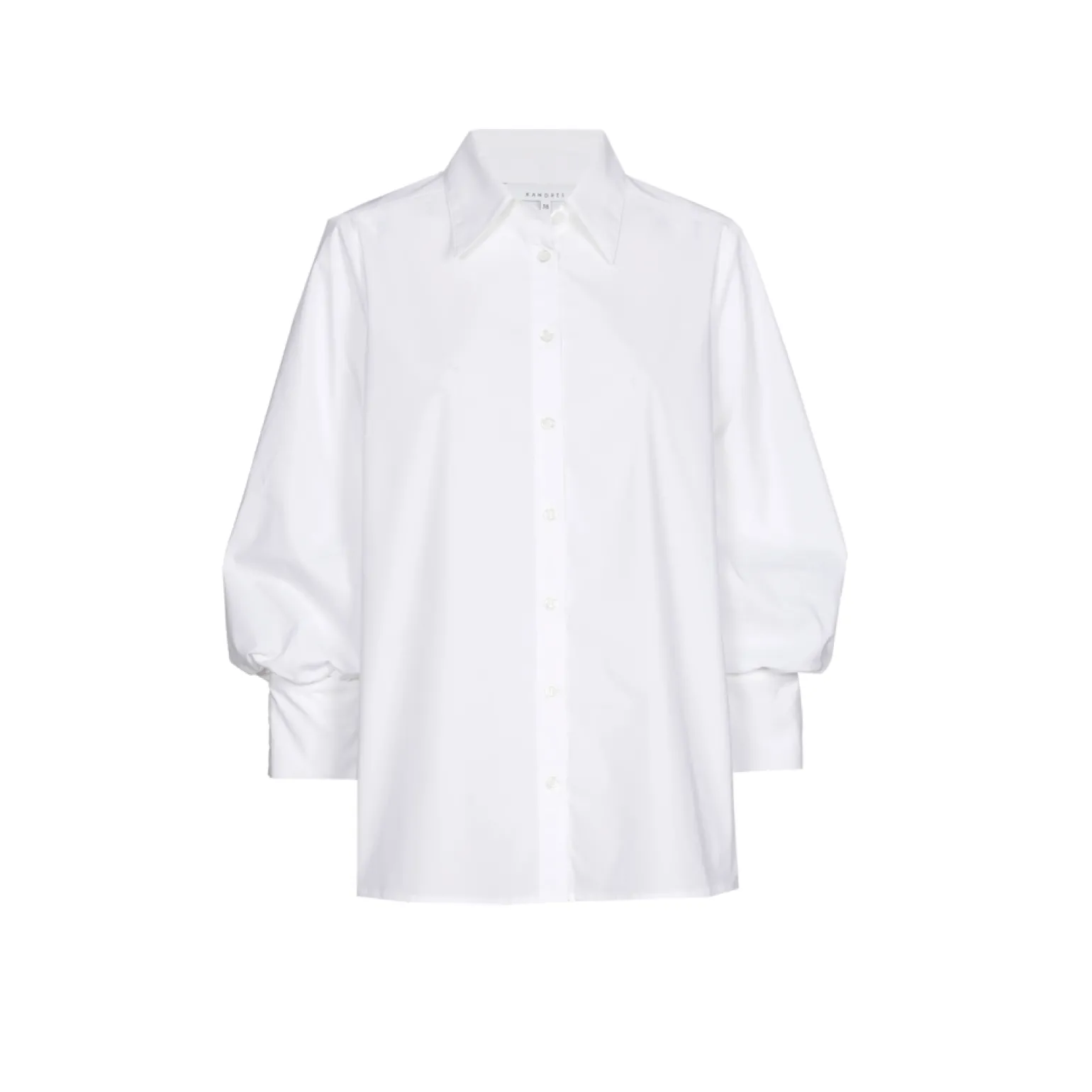 Bluse mit Puffärmeln