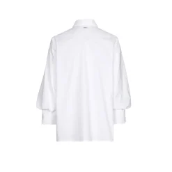 Bluse mit Puffärmeln