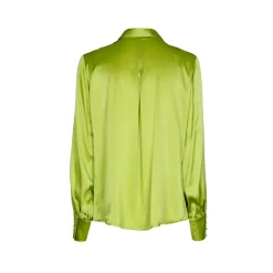 Bluse mit Seidenanteil