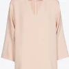 Bluse mit V-Ausschnitt