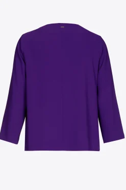 Bluse mit V-Ausschnitt