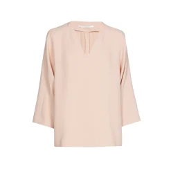 Bluse mit V-Ausschnitt