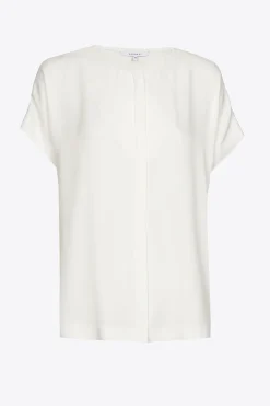 Bluse mit verdecktem Verschluss