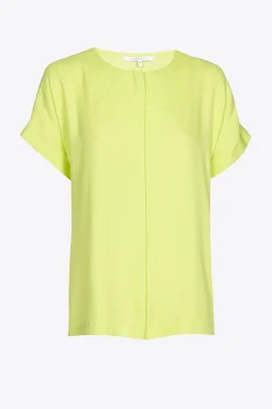 Bluse mit verdecktem Verschluss