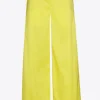 Crinkle-Hose mit weitem Bein