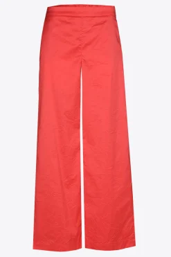 Crinkle-Hose mit weitem Bein
