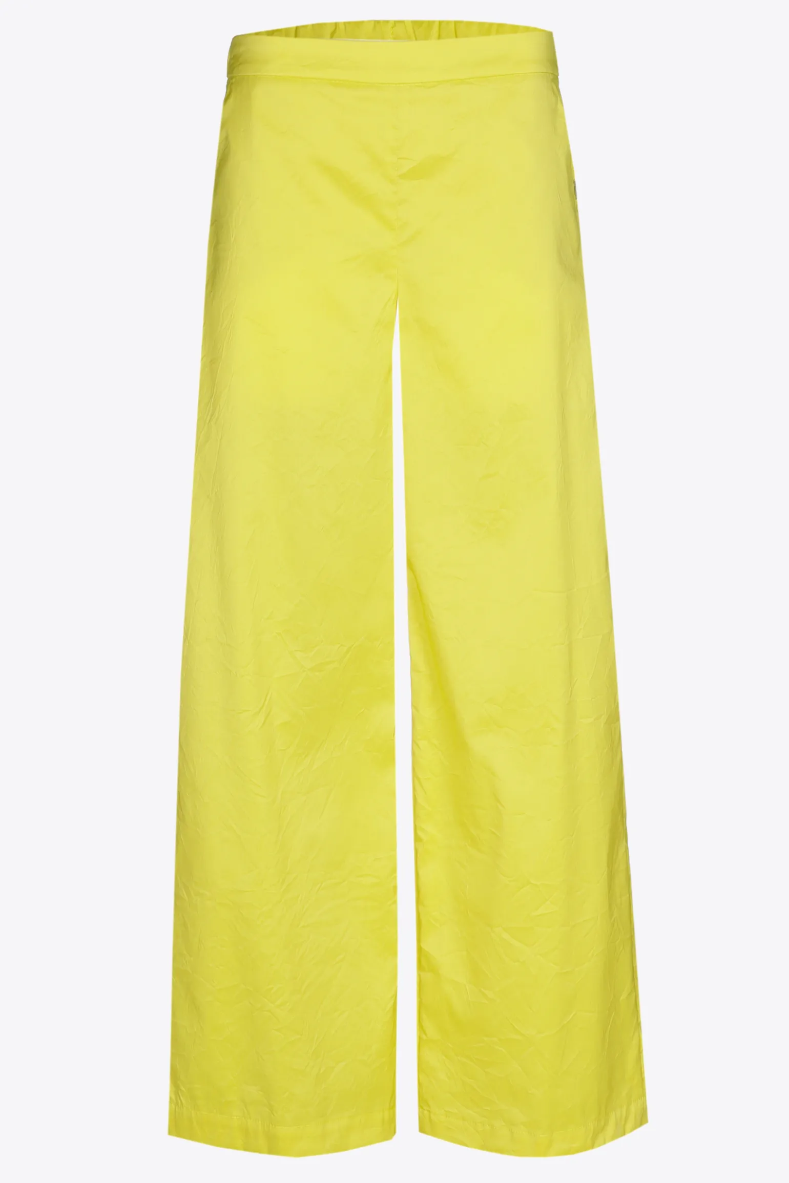 Crinkle-Hose mit weitem Bein