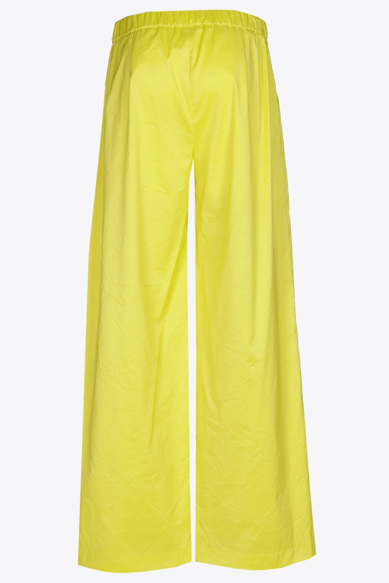 Crinkle-Hose mit weitem Bein