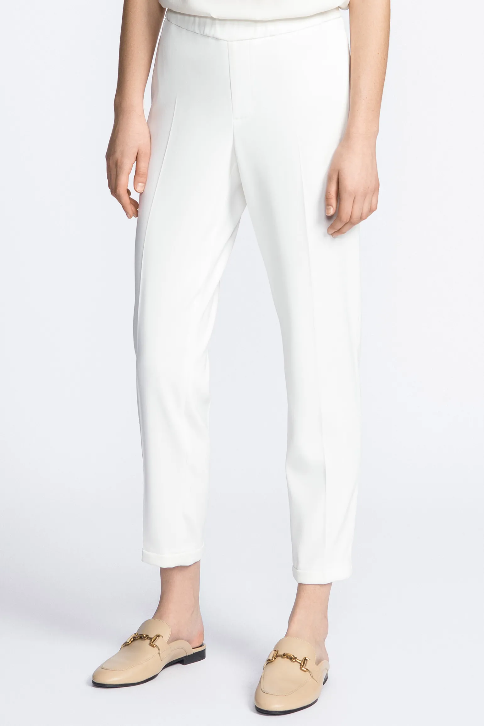 Elegante weiße Hosen