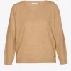 Feinstrickpullover mit V-Ausschnitt