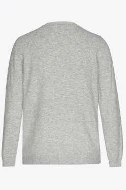 Feinstrickpullover mit V-Ausschnitt