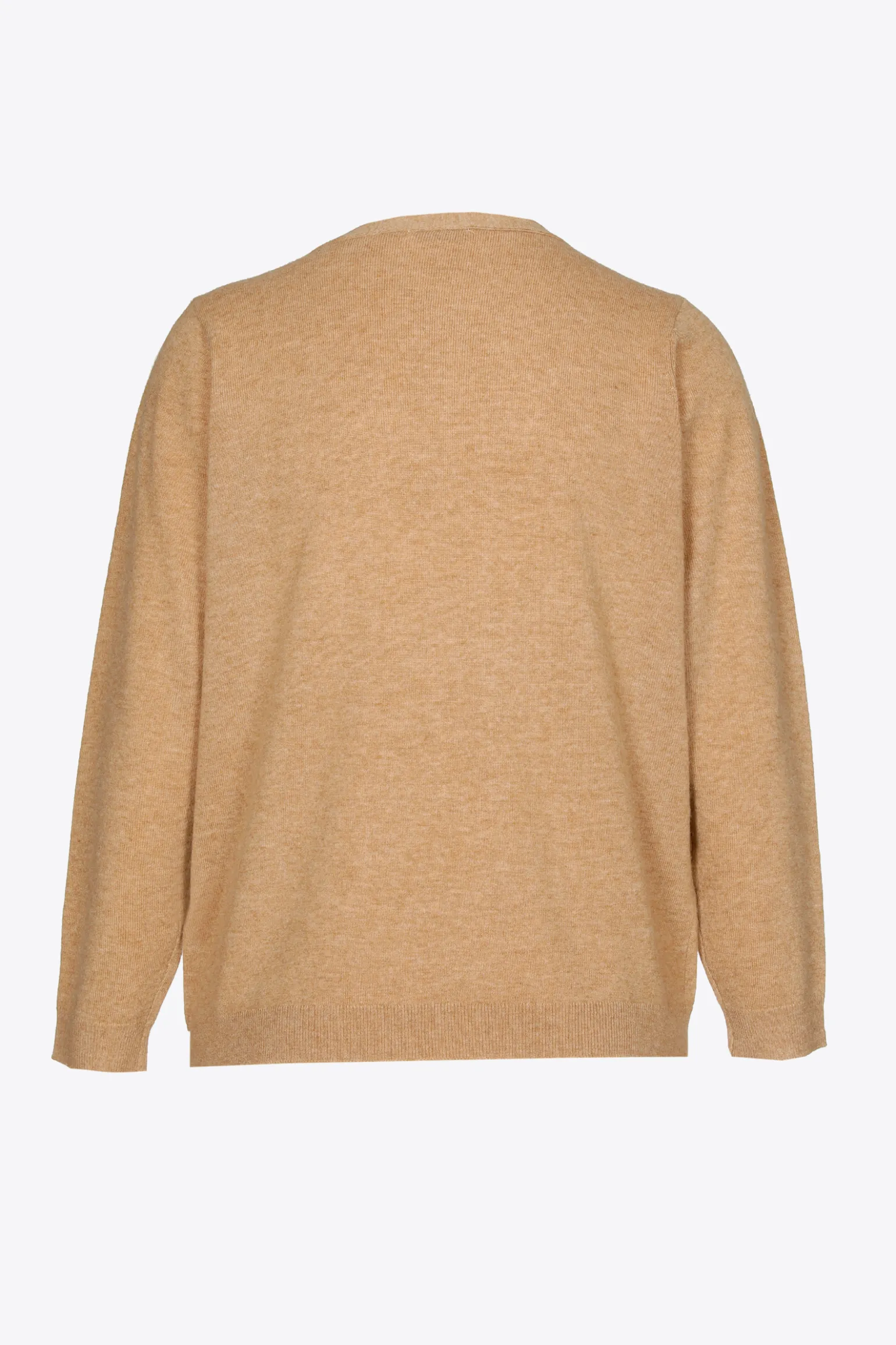 Feinstrickpullover mit V-Ausschnitt