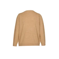 Feinstrickpullover mit V-Ausschnitt